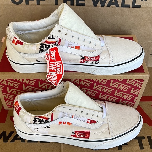 Vans Old Skool Packing Tape Blncdblnc/True White WMNS sneakers - Picture 2 of 16